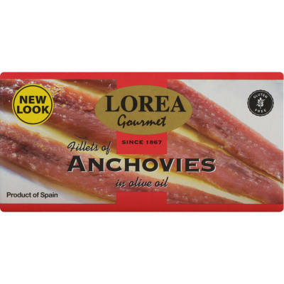 Lorea Fillets Of Anchovies In Olive Oil 50g