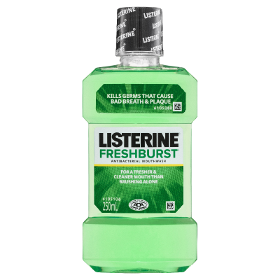 Listerine Antiseptic Fresh Burst Mouthwash 250ml