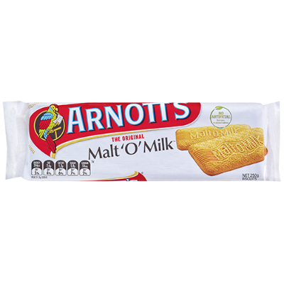 Arnott's Malt O Milk Biscuits 250g