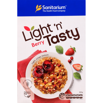 Sanitarium Light 'n' Tasty Berry Breakfast Cereal 500g