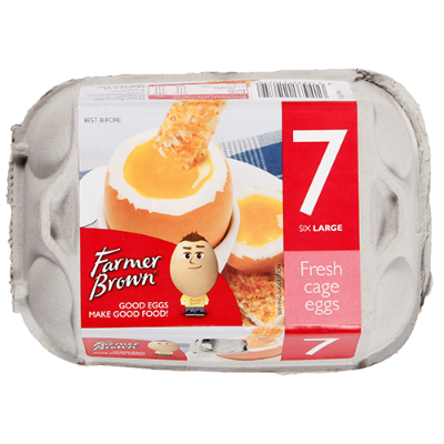 Farmer Brown Size 7 Eggs 6pk