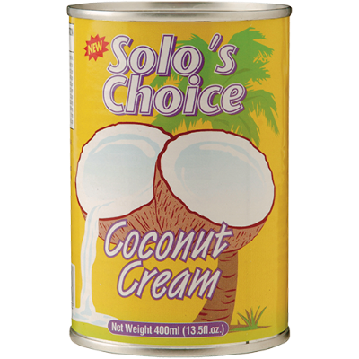 Solo's Choice Coconut Cream 400ml