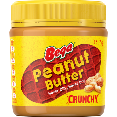 Bega Crunchy Peanut Butter 375g