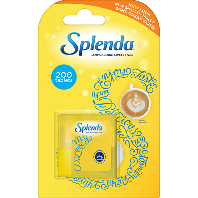 Splenda Low Calorie Sweetener Tablets 200pk