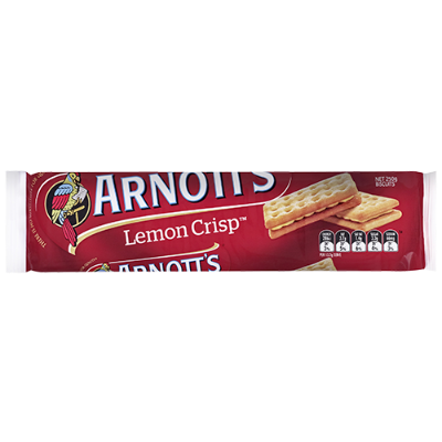 Arnott's Lemon Crisp Biscuits 250g