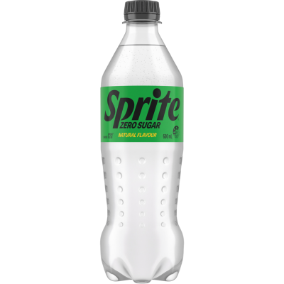 Sprite Zero Sugar Natural Flavour Soft Drink 600ml