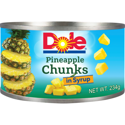 Dole Pineapple Chunks in Syrup 234g