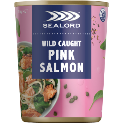 Sealord Wild Caught Pink Salmon 415g