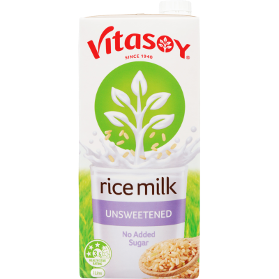 Vitasoy Unsweetened Rice Milk 1l