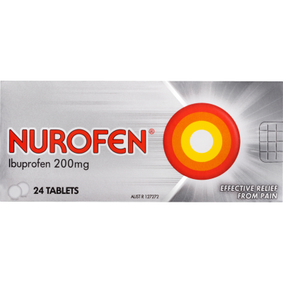 Nurofen Pain & Inflammation Relief Tablets 24pk