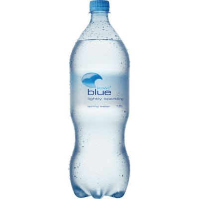 Kiwi Blue Lightly Sparkling Spring Water 1.25l