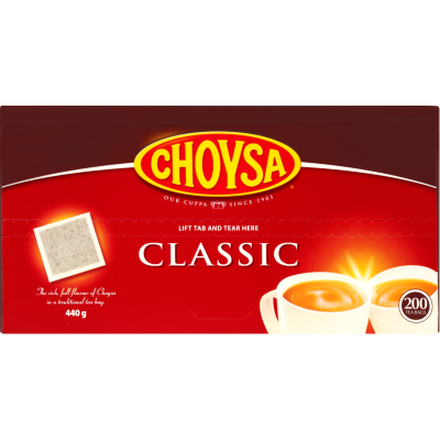 Choysa Classic Square Tea Bags 200 x 2.2g