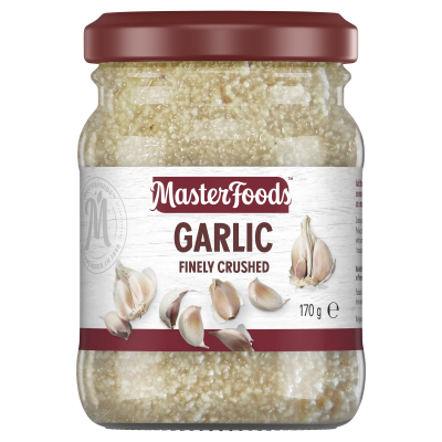 Masterfoods Finely Crushed Garlic Jar 170g