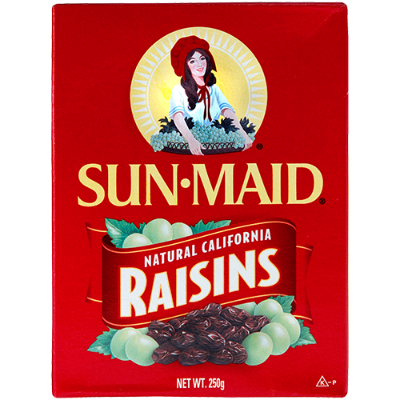 Sun-Maid Natural California Raisins 250g