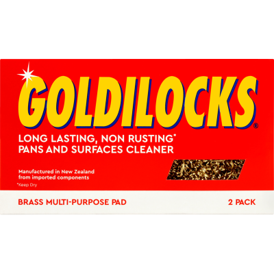 Goldilocks Brass Multi-Purpose Pad 2pk