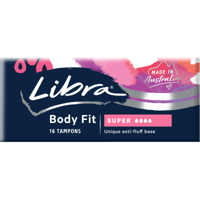 Libra Body Fit Super Tampons 16pk