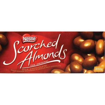 Nestle Milk Chocolate Scorched Almonds 240g