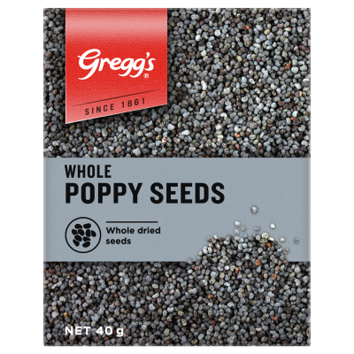 Gregg's Whole Poppy Seeds 40g