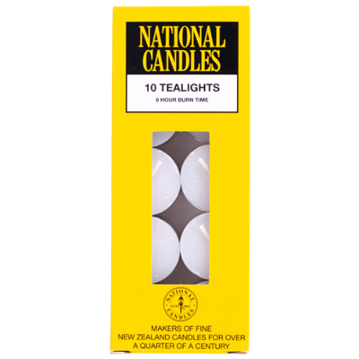 National Candle Tealight Candles 10pk
