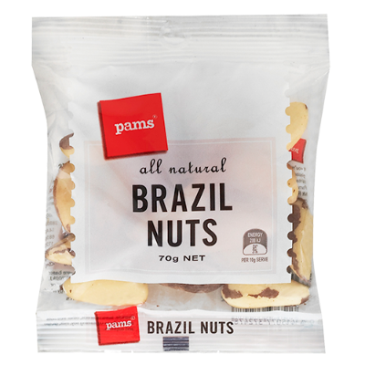 Pams Brazil Nuts 70g