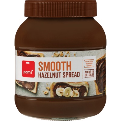 Pams Hazelnut Smooth Spread 750g