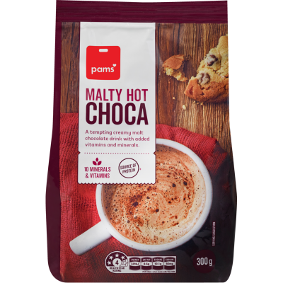 Pams Malty Hot Choca 300g