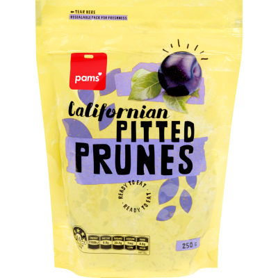 Pams Californian Pitted Prunes 250g