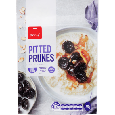 Pams Pitted Prunes 250g