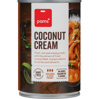 Pams Coconut Cream 400ml