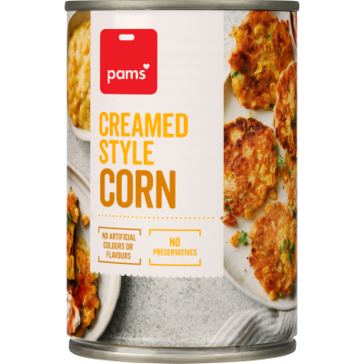 Pams Creamed Style Corn 410g