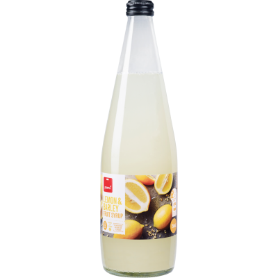 Pams Lemon & Barley Fruit Syrup 750ml