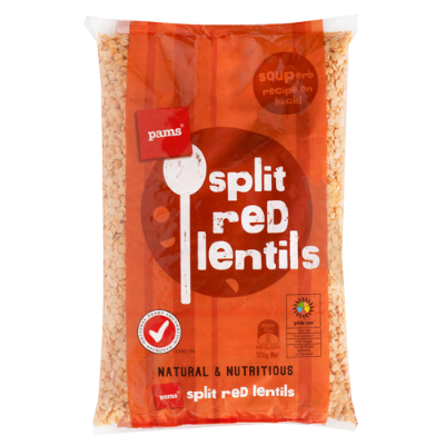 Pams Split Red Lentils 500g