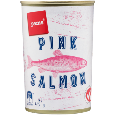 Pams Pink Salmon 415g