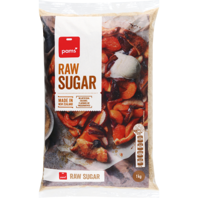 Pams Raw Sugar 1kg