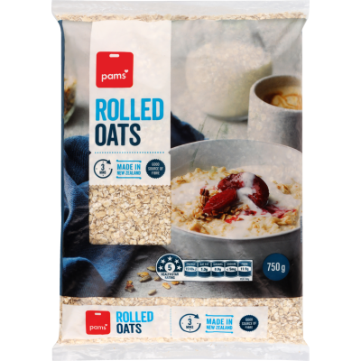 Pams Rolled Oats 750g