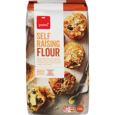 Pams Self Raising Flour 1.5kg