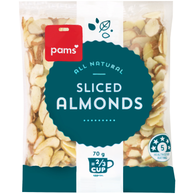 Pams Sliced Almonds 70g