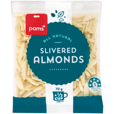 Pams Slivered Almonds 70g