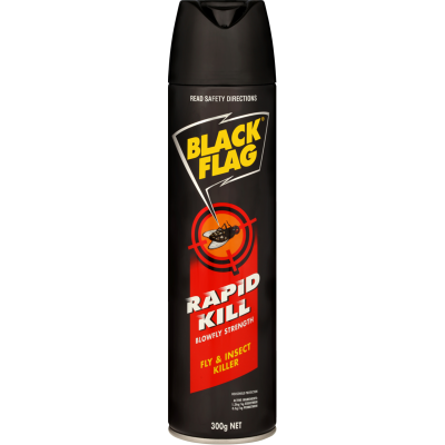 Black Flag Rapid Kill Blowfly Strength Fly & Insect Killer 300g