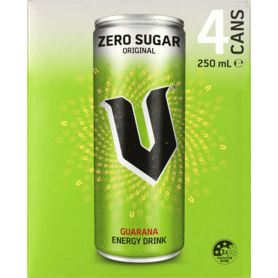 V Zero Sugar Original Guarana Energy Drink 1000ml