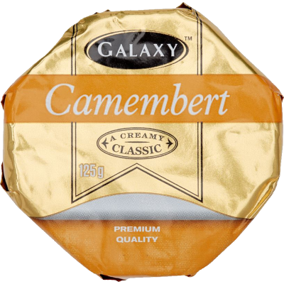 Galaxy Creamy Classic Camembert Cheese 125g