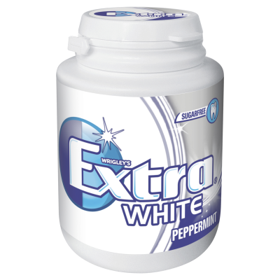 Wrigley's Extra Professional White Peppermint Sugarfree Gum 64g