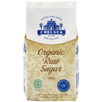 Chelsea Organic Raw Sugar 500g