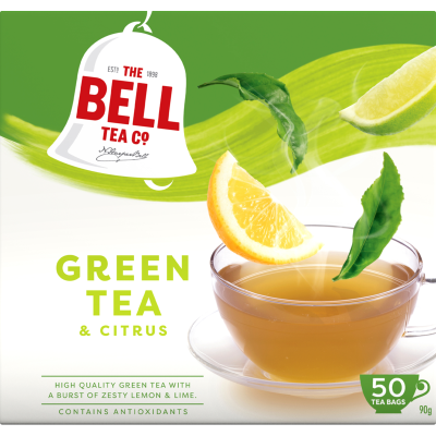 Bell Citrus Green Tea Bags 50pk