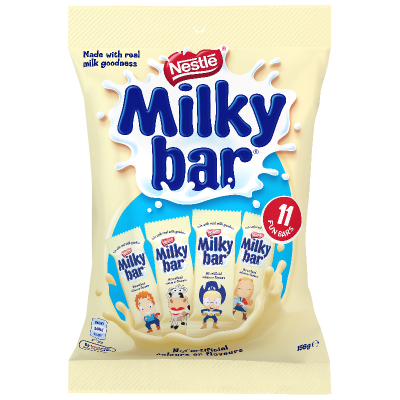 Nestle Milky Bar Milk Chocolate Fun Pack 158g