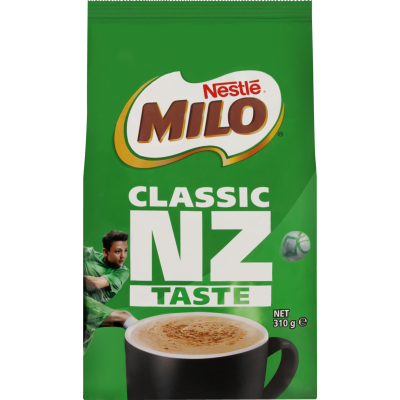 Nestle Milo Chocolate Malt Powder Hot or Cold Drink Bag 310g