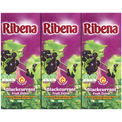 Ribena Blackcurrant Fruit Drink 6pk