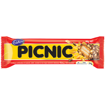 Cadbury Picnic Chocolate Bar 46g