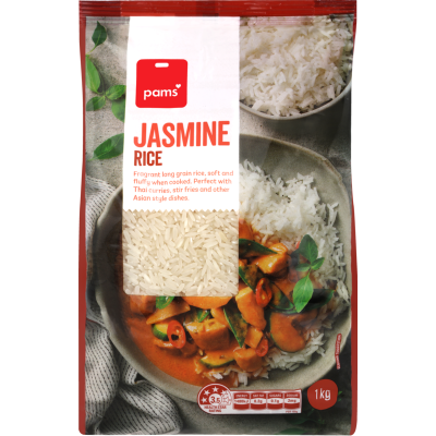 Pams Jasmine Rice 1kg