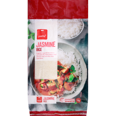 Pams Jasmine Rice 5kg